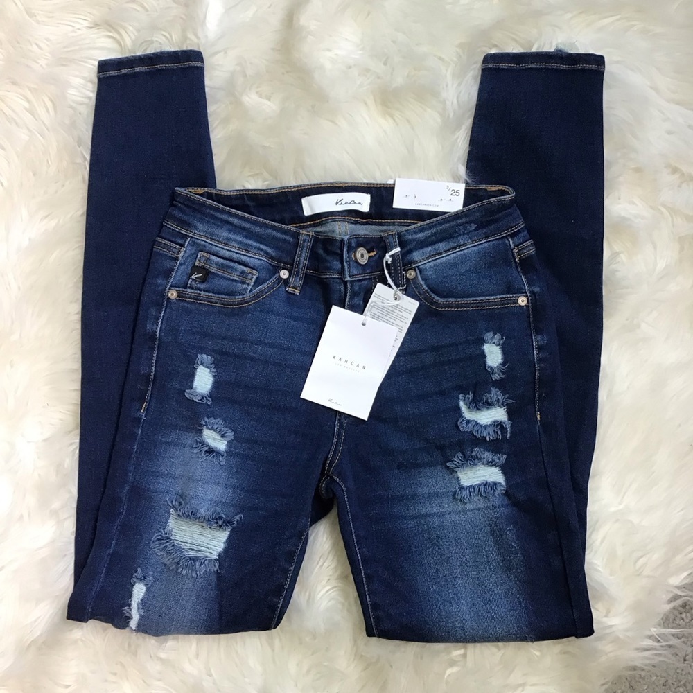 Nwt‎ Kancan mid rise super skinny nwt
